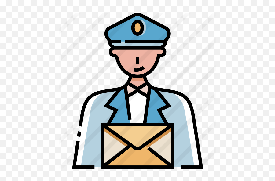 Postman - Free User Icons Envelopes Icon Png,Mailman Png