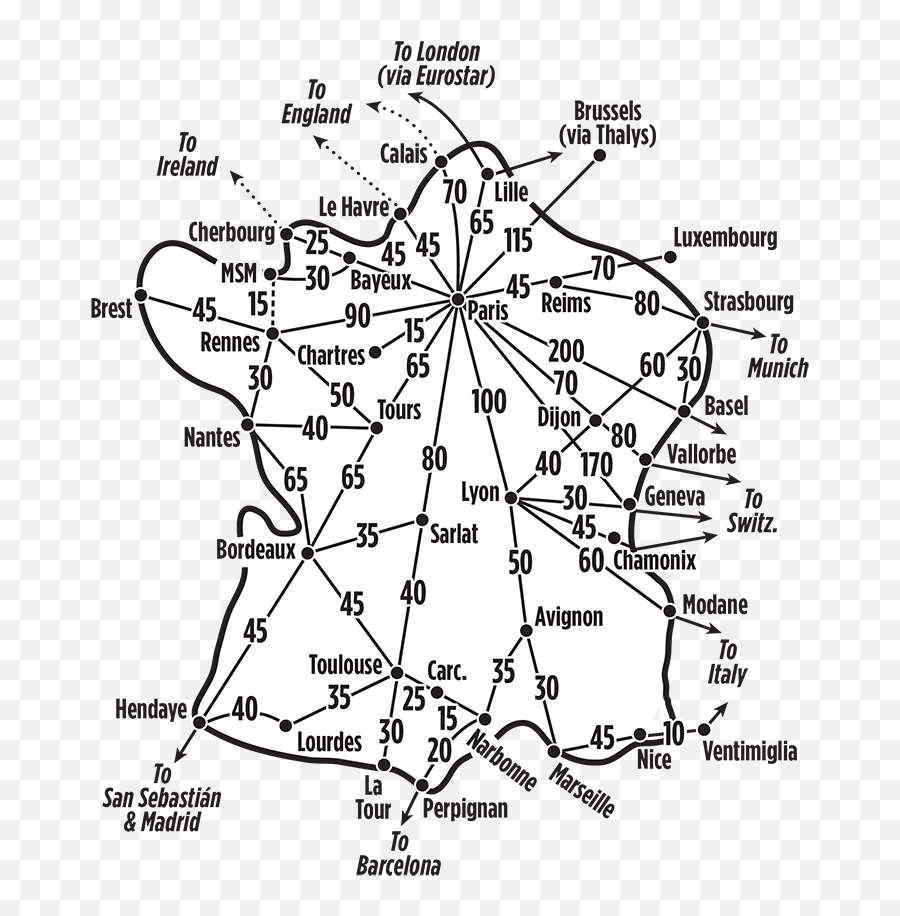France Rail Passes And Train Tips From Rick Steves - Diagram Png,France Png