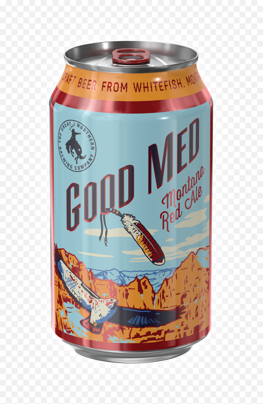 Beer Can Png - Good Med Can Great Northern Brewery Caffeinated Drink,Beer Can Png