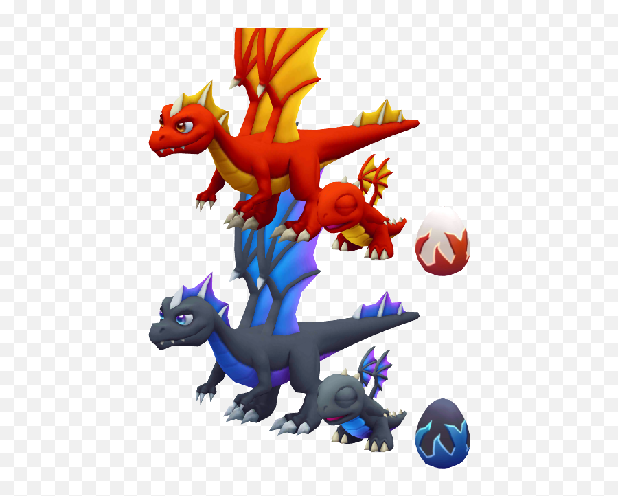 Mobile - Dragonvale World Fire Dragon The Models Resource Dragonvale World Enchanted Fire Png,Fire Dragon Png