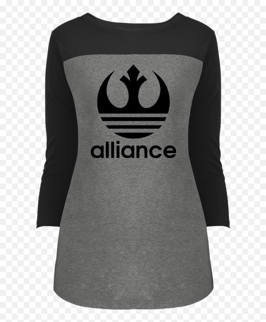 Rebel Alliance Logo Png - Star Wars Inspired Longsleeved Rebel Alliance,Rebel Star Wars Logo