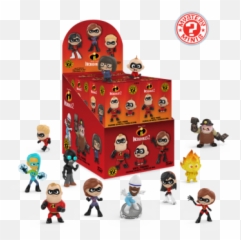Incredibles 2 Mystery Minis Blindbox Figure - Funko png