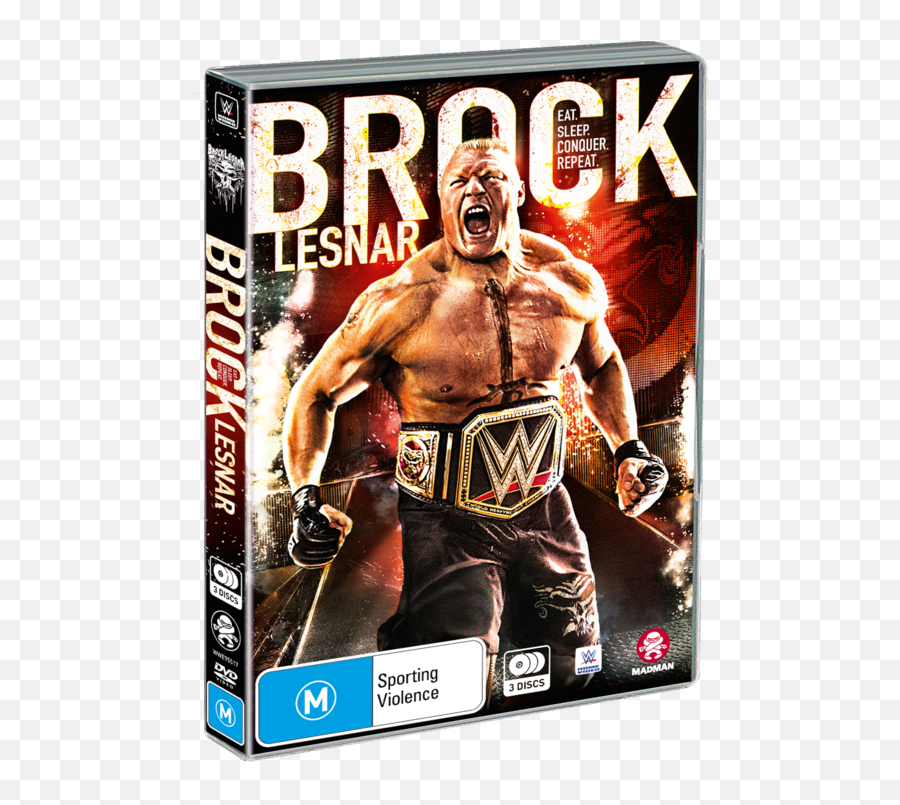 Download Brock Lesnar - Brock Lesnar Eat Sleep Conquer Brock Lesnar Eat Sleep Conquer Repeat Blu Ray Png,Brock Lesnar Png