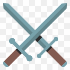 Crossed Swords Emoji - Espadas Cruzadas Significado png