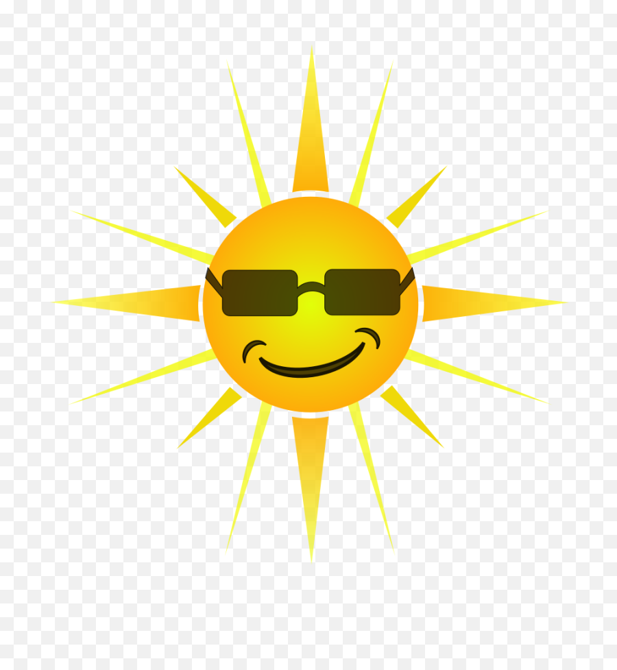 Sunset Clipart Sunshine Transparent Free - Cool Sun Png,Sun Transparent Clipart