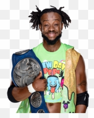 Download Superstar Named - Kofi Kingston Wwe Champion Png,Kofi Kingston Png