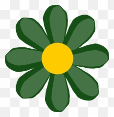 Flower Clipart Green Jpg Royalty Free - Clipart Day Of The Dead Flowers Png,Green Flowers Png