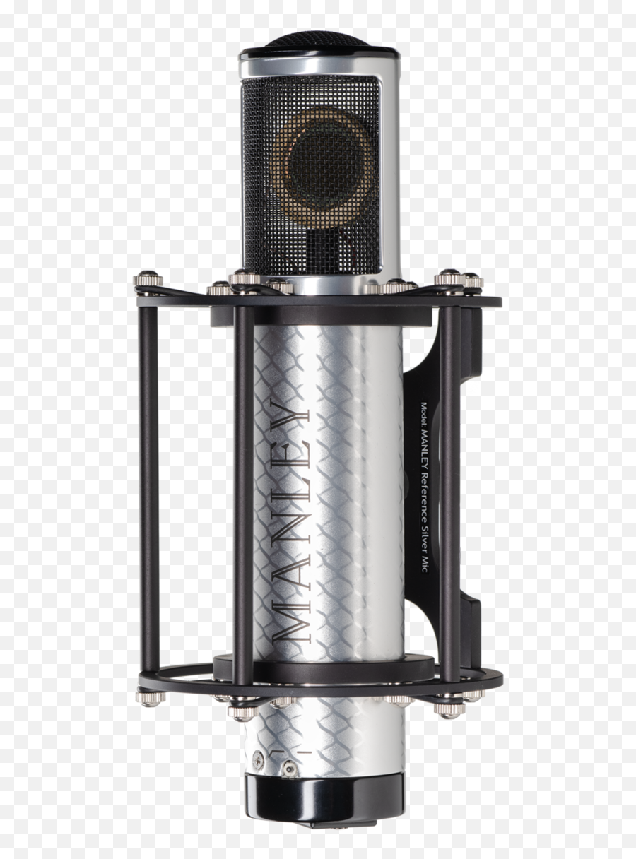 Manley Reference Silver Tube Microphone - Manley Silver Reference Mic Png,Gold Microphone Png