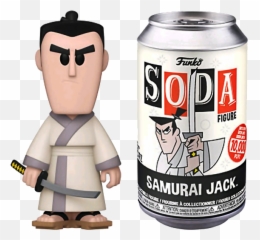 Samurai Jack - Vinyl SODA Figure Collector Can Funko Soda png