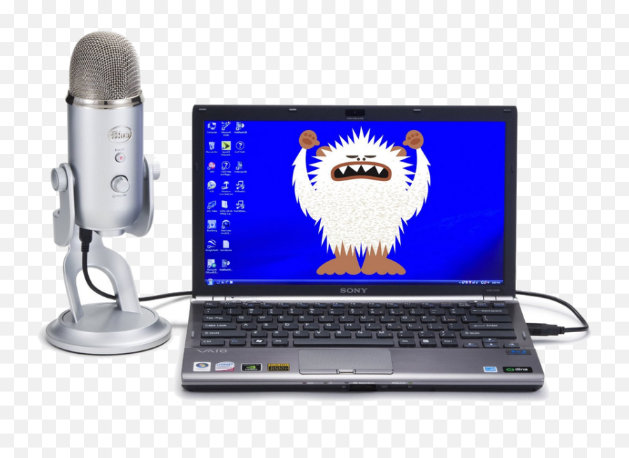 Blue Microphones Yeti Usb Microphone - Silver Shunn Achala Computer High Quality Microphone Png,Blue Yeti Png