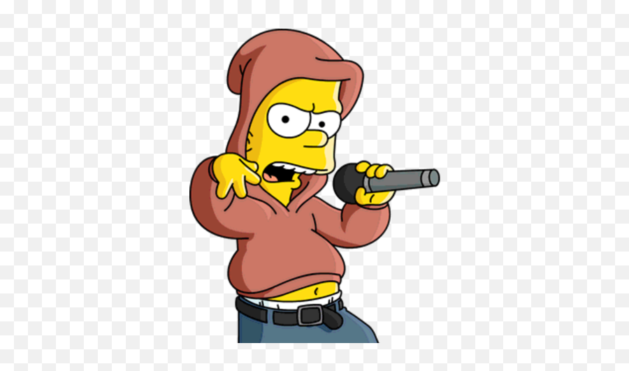Tapped Out - Bart Rapper Png,Future Rapper Png