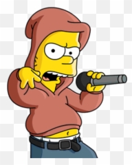 Tapped Out - Bart Rapper Png,Future Rapper Png