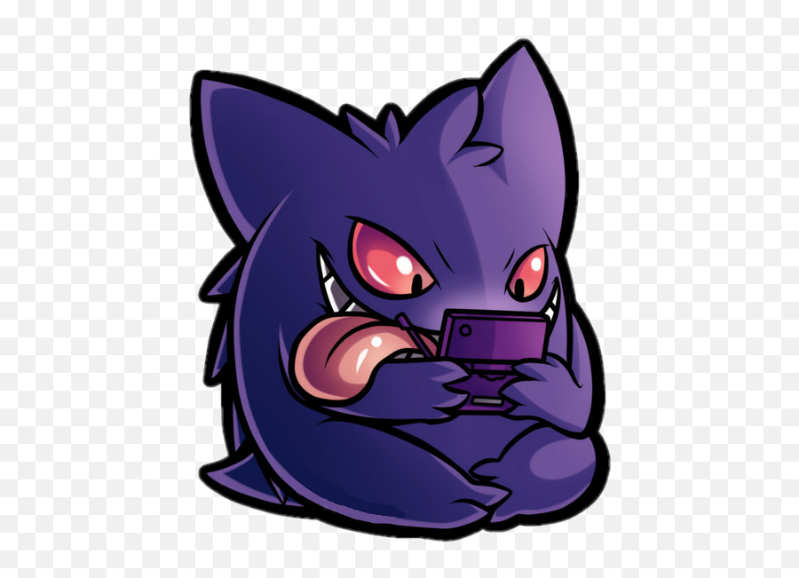 Pokemon Gengar Night Game Sticker - Gengar Png,Gengar Transparent