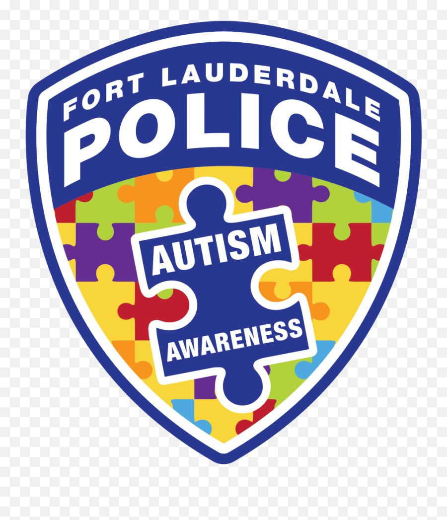 Flpd Cares Fort Lauderdale Police Department - University Of Alaska Fairbanks Police Department Png,Autism Awareness Png
