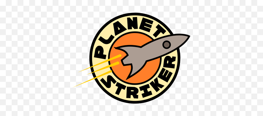Planet Strikeru0027u0027 Logo Public Domain Vectors - Planet Express Futurama Logobpng Png,Public Domain Logo
