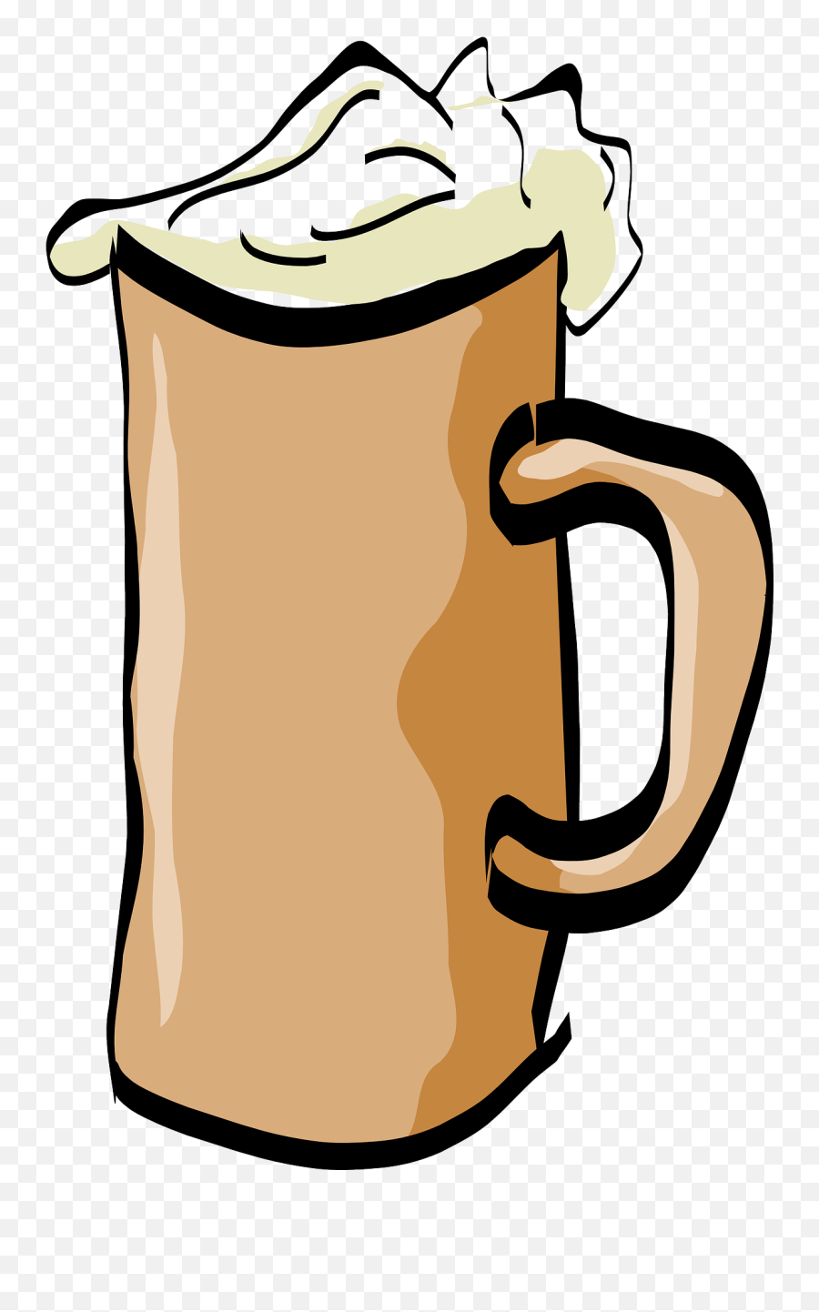Foamy Beer In Mug Grunge Illustration - Beer Png,Grunge Cross Png