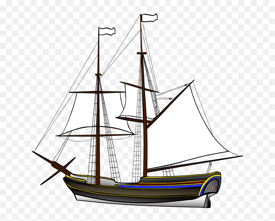 Hz15 Image Download To Your Desktop Sailboat And Pirate - Png Kapal,Pirate Ship Transparent Background