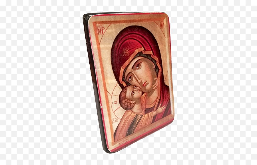 Holy Land Icon Mary Sweet Kiss Hand - Icone De Nossa Senhora Png,Mary Icon
