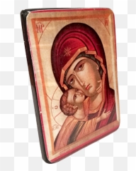 Holy Land Icon Mary Sweet Kiss Hand - Icone De Nossa Senhora png