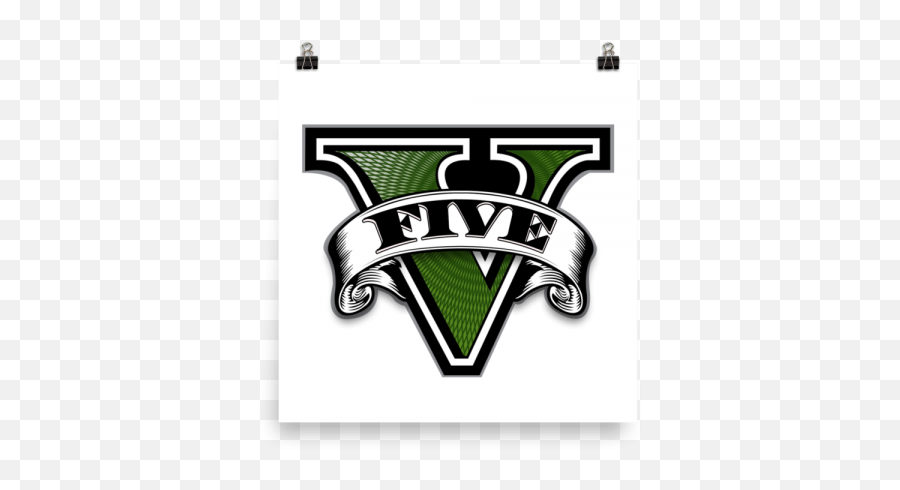 Buy Stickers De Logo Gta V From Ckgame67 - V De Gta 5 Png,Gta V Icon