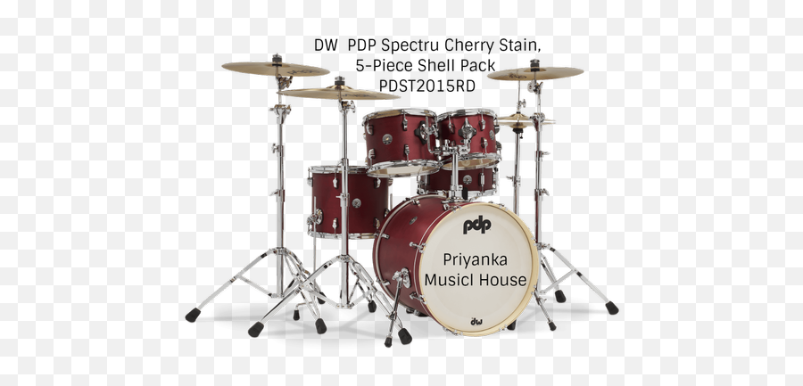 Musical Drum Set - Dw Acoustic Drum 5 Set Png,Pearl Icon Curved Rack