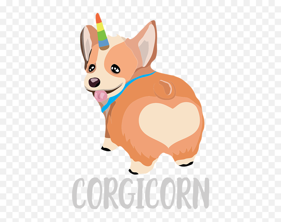 Corgicorn Cute Corgi Butt Unicorn Apparel And Gifts Fleece Blanket - Corgi Unicorn Png,Pretty Unicorn Icon