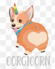 Corgicorn Cute Corgi Butt Unicorn Apparel And Gifts Fleece Blanket - Corgi Unicorn Png,Pretty Unicorn Icon