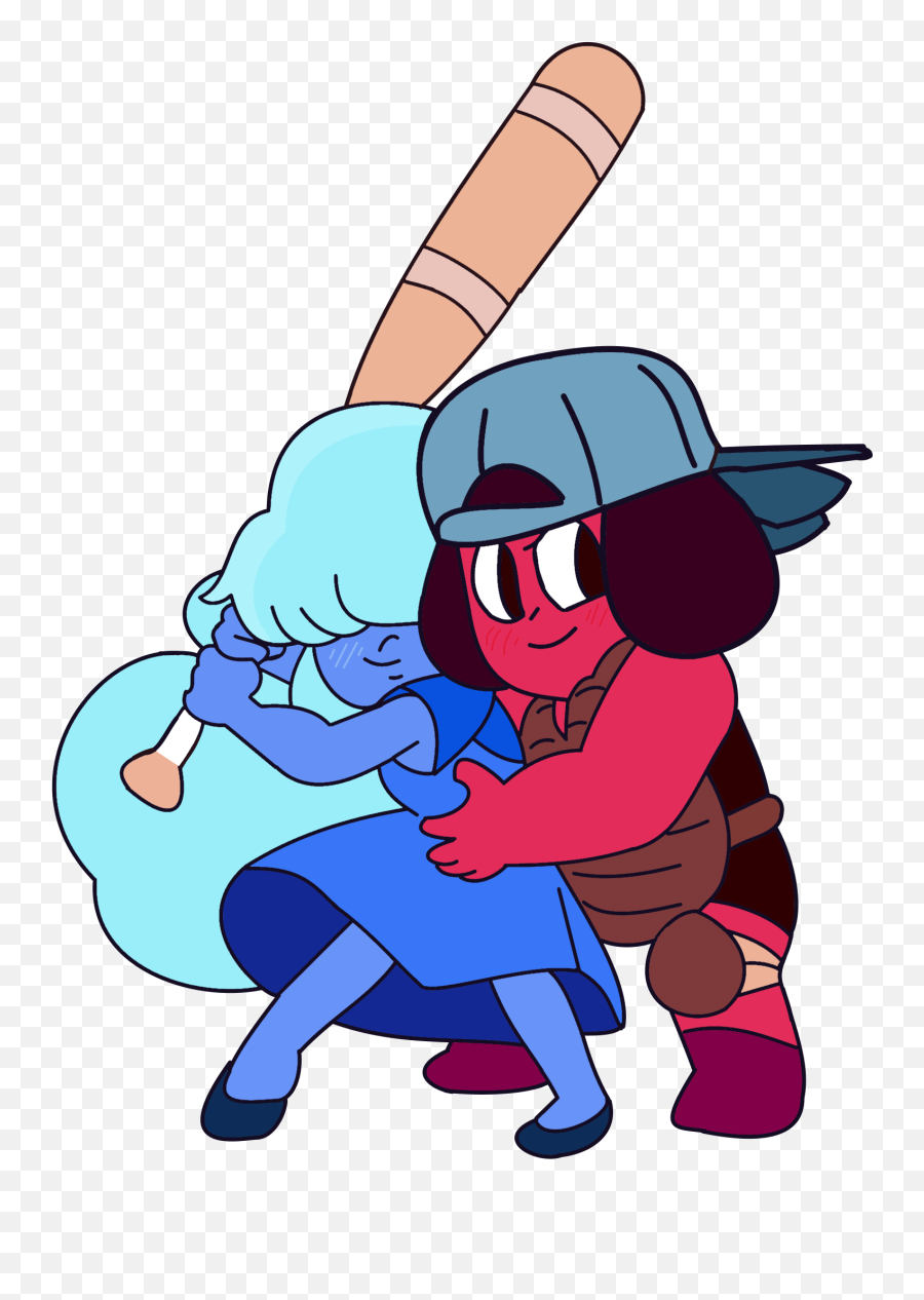 Baseball Ruby And Sapphire - Steven Universe Sapphire Icon Steven Universe Ruby And Sapphire Arr Png,Universe Icon