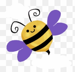 Beckadoodles Kawaii Sticker - Cute Bee Cartoon Gif png