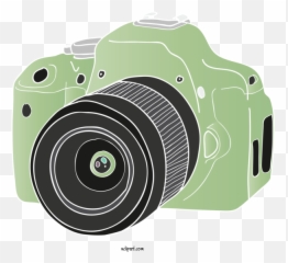 Icons Digital Slr Mirrorless Interchangeable Lens Camera - Pink Transparent png