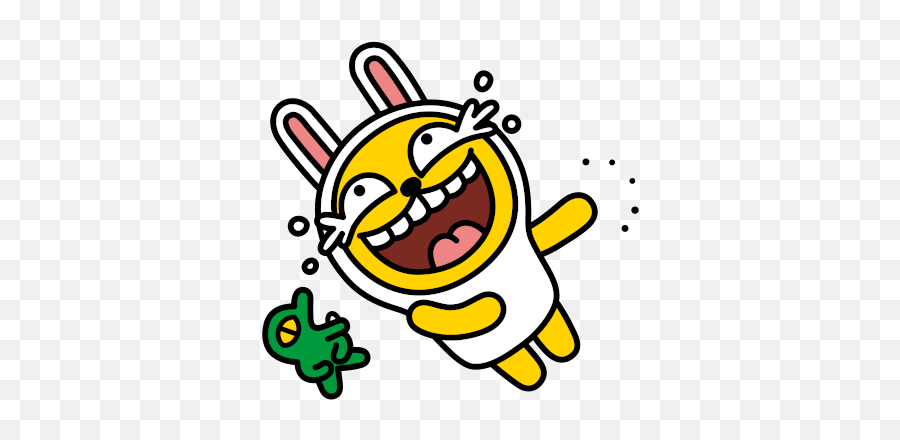 Hello Kakao Friends By Corp - Kakao Laughing Png,Kakao Icon