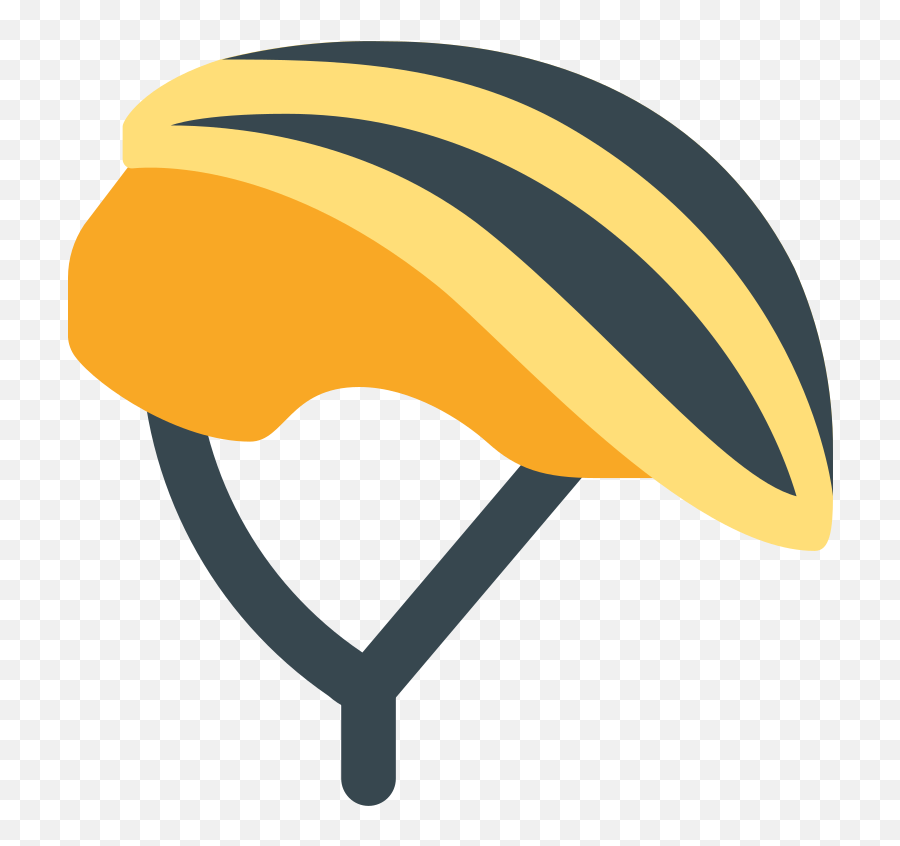 Cyclist Helmet Yellow Illustration In Png Svg - Hard,Helmet Icon Png