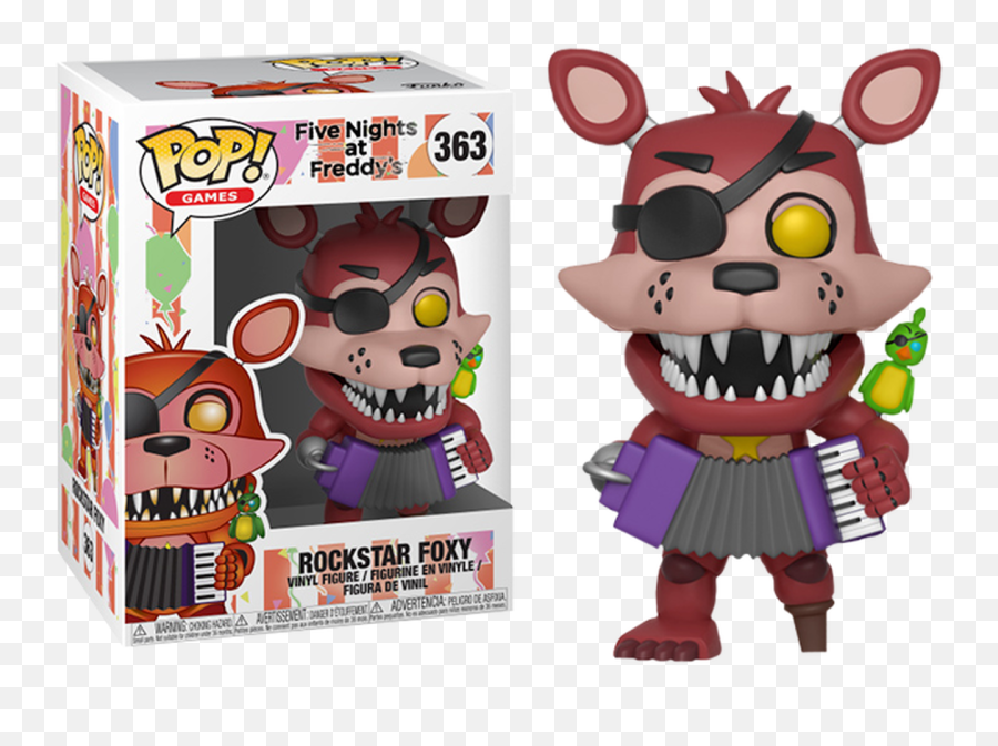 Freddy Fazbearu0027s Pizzeria Simulator - Rockstar Foxy Pop Png,Foxy Transparent