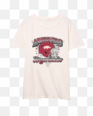 Arkansas Razorbacks Helmet Series T - Shirt Short Sleeve png