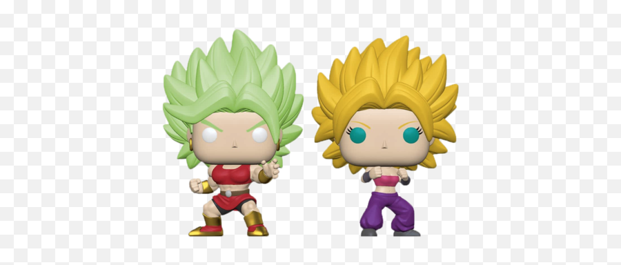 Dragon Ball Super Funko Pop Berserk Kale U0026 Saiyan Caulifla 2 - Pack Preorder Dragon Ball Super Kale Funko Png,Dragon Ball Super Png