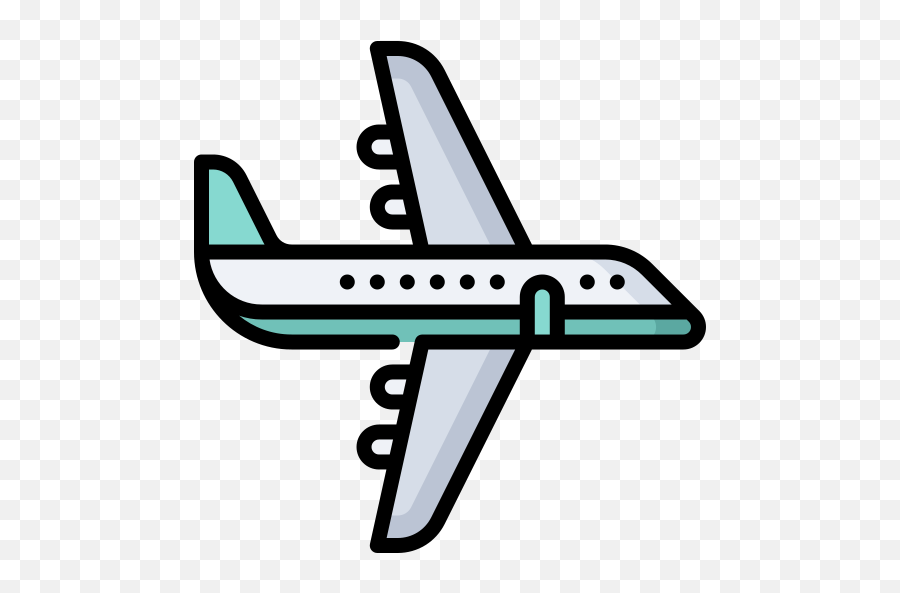 Airplane - Free Transport Icons Aircraft Png,Plane Vector Free Icon