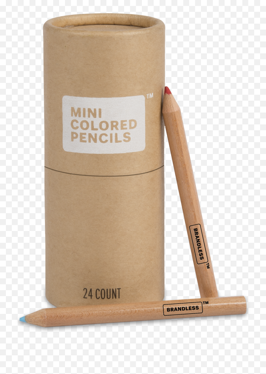 Mini Colored Pencils Fsc Certified Wood - Cylinder Png,Fsc Icon