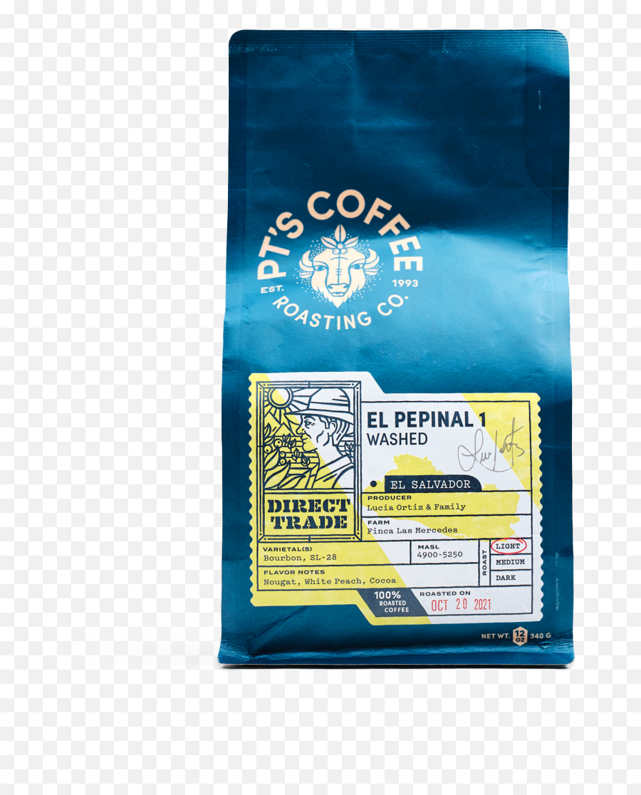 El Salvador Las Mercedes Pepinal 1 Washed - Packet Png,Mercedes Coffee Cup Icon