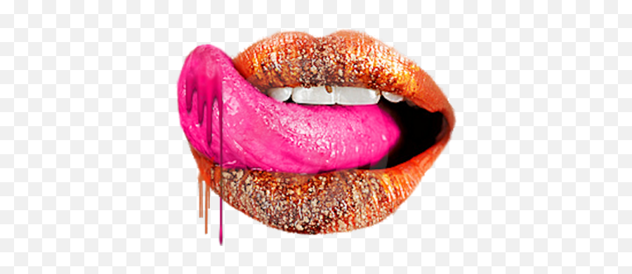 Download Lips Png For Picsart - Dripping Lips Full Size Glitter Lips Transparent Png,Pink Lips Png