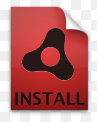 Adobe Air Installer Package Icon - CS4 Set Dot png