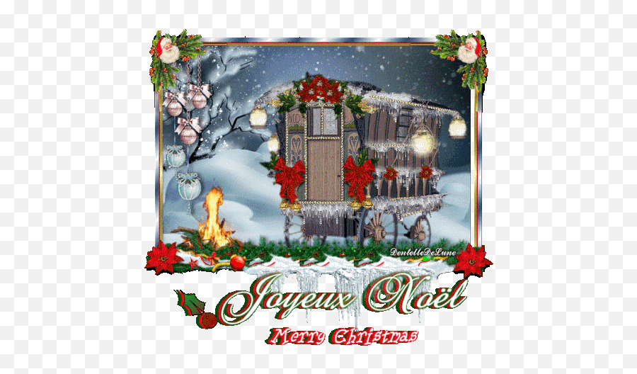 Merry Christmas Break Sticker - Merry Christmas Break Joyeux Noel Paysage De Noel Png,Christmas Countdown Icon