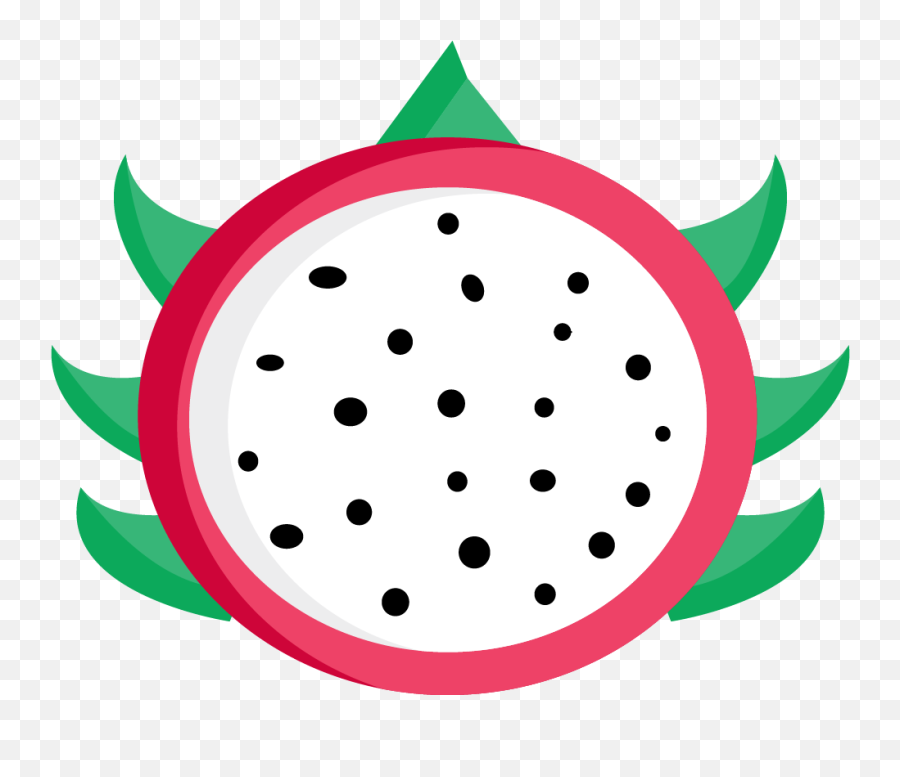 Dragon Fruit Icon Graphic By Cagakluas Creative Fabrica - Dot Png,Fruit Icon Vector
