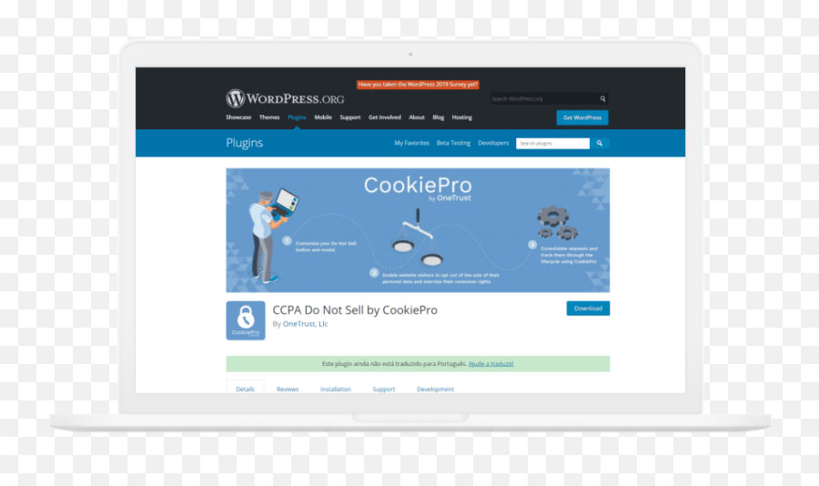 Ccpa Do Not Sell Wordpress Plugin - Cookiepro Png,Floating Action Button Plus Icon