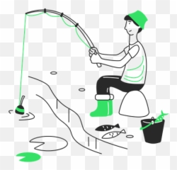 Fishing Rod Icon - Download In Glyph Style Png,Fishing Rod Icon