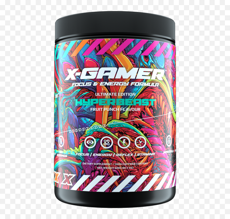 The Energy U0026 Focus Formula For Esports Gaming U2013 X - Gamer Energy Png,Icon Gamer Person Game Shakers