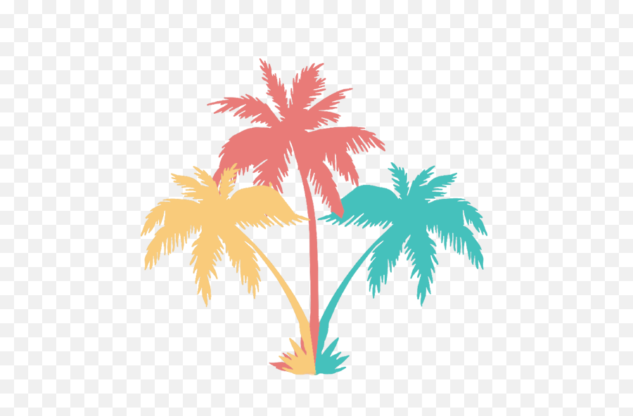 Coconut Tree Icon - Black Palm Tree Png,Coconut Png
