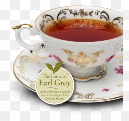 Cup - Ofearlgreytea Howick Hall Gardens Cup Of Earl Grey Tea Png,Tea Png