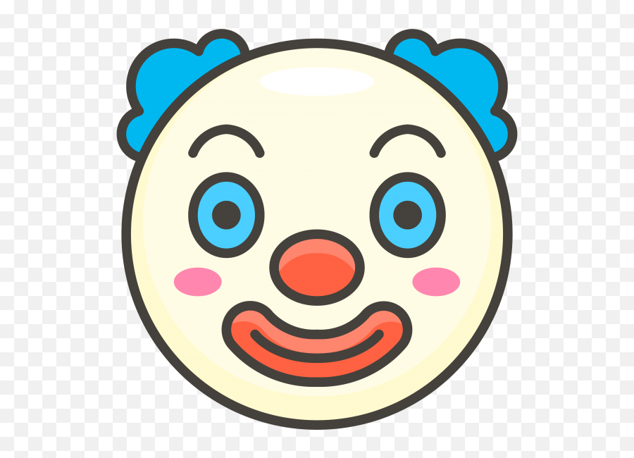 Clown Face Emoji Png Transparent - Freepngimagecom Clown Face Png,Clown Nose Png