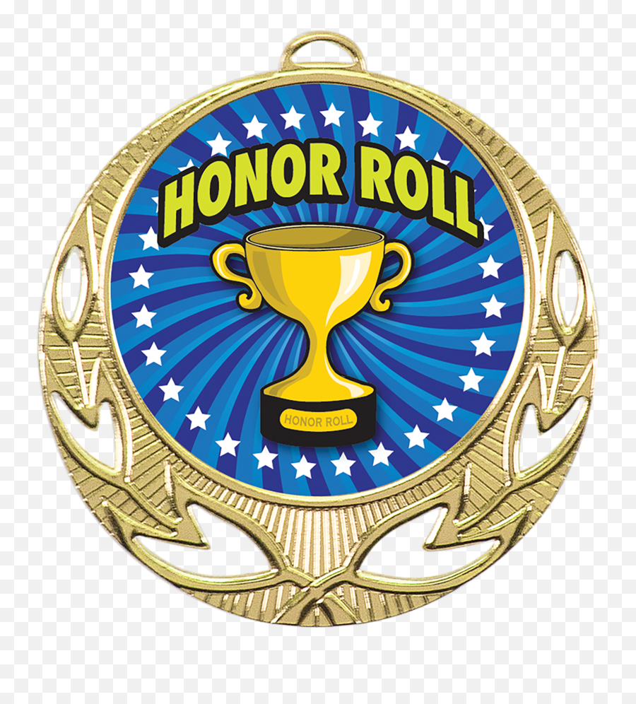 Download Full Color Honor Roll Medal - Honor Roll Plaque Honor Roll Medal Clipart Png,Medal Transparent Background