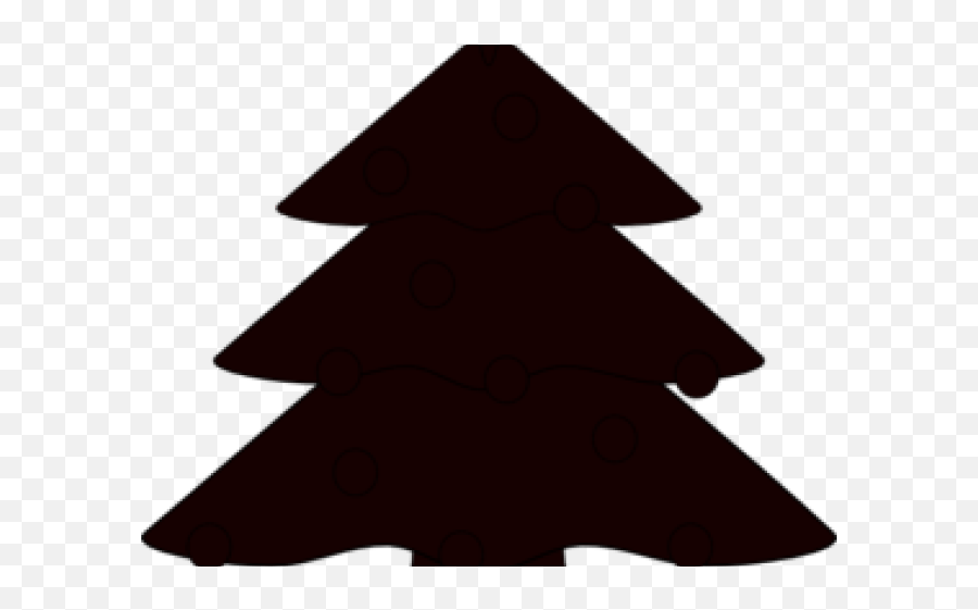 Christmas Tree Silhouette - Black And White Christmas Tree Transparent Svg Clipart Png,Christmas Tree Silhouette Png